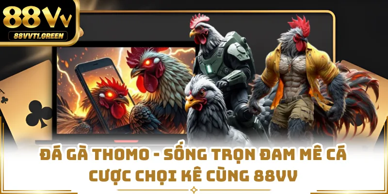 Đá Gà Thomo - Sống Trọn Đam Mê Cá Cược Chọi Kê Cùng 88VV