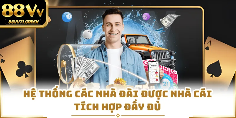 Hệ thống các nhà đài được nhà cái tích hợp đầy đủ